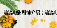 暗流電影劇情介紹(暗流電影講述了什么故事)
