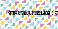 爾晴是第幾集去世的(爾晴怎么死的)