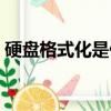 硬盤格式化是什么意思（什么是硬盤格式化）