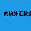 向境外匯款步驟（向境外匯款有什么方式）