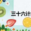 三十六計故事（三十六計經典故事）