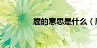 靨的意思是什么(靨組詞)