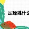 屈原姓什么名什么字什么（屈原簡介）