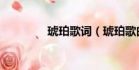琥珀歌詞(琥珀歌曲介紹)