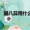 臘八蒜用什么醋（腌制臘八蒜用什么醋好）