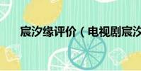 宸汐緣評價(電視劇宸汐緣相關評價)