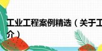 工業工程案例精選(關于工業工程案例精選簡介)
