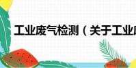 工業廢氣檢測(關于工業廢氣檢測簡介)