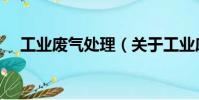 工業廢氣處理(關于工業廢氣處理簡介)