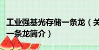 工業強基光存儲一條龍(關于工業強基光存儲一條龍簡介)