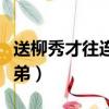 送柳秀才往連州看弟翻譯（送柳秀才往連州看弟）