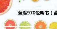 藍魔970說明書(藍魔970)