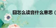 囧怎么讀音什么意思(囧怎么打)