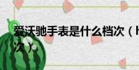 愛沃馳手表是什么檔次(hotwind是什么檔次)