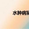 水腫病豬水腫病的癥狀（水腫病）