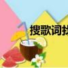 搜歌詞找歌名軟件（搜歌詞找歌）
