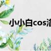 小小白cos洛溪圖片（小小白cos白子畫）