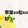 蘋果xs和xsmax區別（蘋果xs好還是xsmax好）