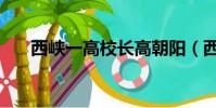 西峽一高校長高朝陽(西峽一高校長)