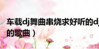 車載dj舞曲串燒求好聽的dj串燒歌曲(求好聽的歌曲)