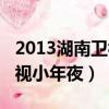 2013湖南衛視小年夜快樂男聲（2013湖南衛視小年夜）