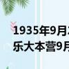 1935年9月22日在哈達鋪關帝廟召開的（快樂大本營9月22日）