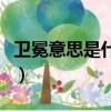 衛冕意思是什么意思（衛冕是什么意思是什么）