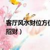 客廳風水財位方位圖財位布置有何講究（客廳風水哪個位最招財）