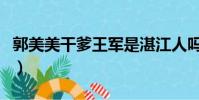 郭美美干爹王軍是湛江人嗎(郭美美干爹是誰)
