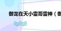 御龍在天小雷哥雷神(御龍在天雷神)