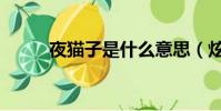 夜貓子是什么意思(炫舞夜貓子)