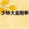 少林大金剛拳完整招式圖解（少林大金剛拳）