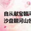 自從獻寶朝河宗無復射蛟江水中下一句（電子沙盤朝河山色）