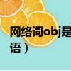 網絡詞obj是什么意思（objk什么意思網絡用語）