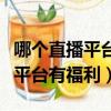 哪個直播平臺有福利免播在線播放（哪個直播平臺有福利）