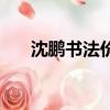 沈鵬書法價格一平尺（沈鵬書法價格）