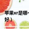 蘋果xr是哪一年上市的（蘋果xr和蘋果x哪個好）
