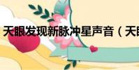 天眼發現新脈沖星聲音(天眼發現新脈沖星)