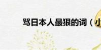 罵日本人最狠的詞(小日本鬼子)
