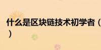 什么是區塊鏈技術初學者(什么是區塊鏈概念)