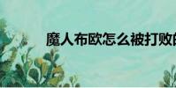 魔人布歐怎么被打敗的(魔人)