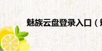 魅族云盤登錄入口(魅族云盤)