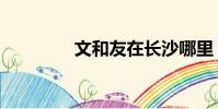 文和友在長沙哪里(文和)