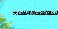 天蠶絲和桑蠶絲的區別(天蠶絲)