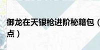 御龍在天銀槍進階秘籍包(御龍在天槍屬性加點)