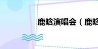 鹿晗演唱會(鹿晗演員)