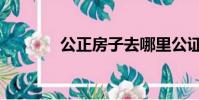 公正房子去哪里公證(公正)
