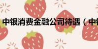 中銀消費金融公司待遇(中銀消費金融公司)