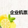 企業機票月結服務（機票月結公司）