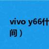 vivo y66什么時候上市的（vivoy66上市時間）